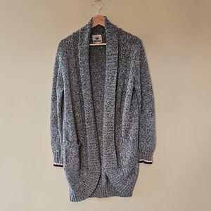 DKR Chunky Knit Open Front Sweater